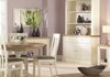 Corndell Annecy white painted dining room furniture in Buttermilk finish