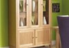 Corndell Nimbus Compact Oak Display Cabinet in Satin finish