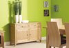Corndell Nimbus Compact Oak Sideboard in Satin finish