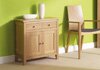 Corndell Nimbus Compact Oak Cupboard in Satin finish
