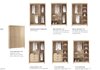 Corndell Nimbus Oak bedroom furniture Multi-Robes