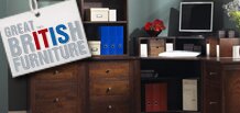 Corndell Nimbus Oak Home Office Furniture