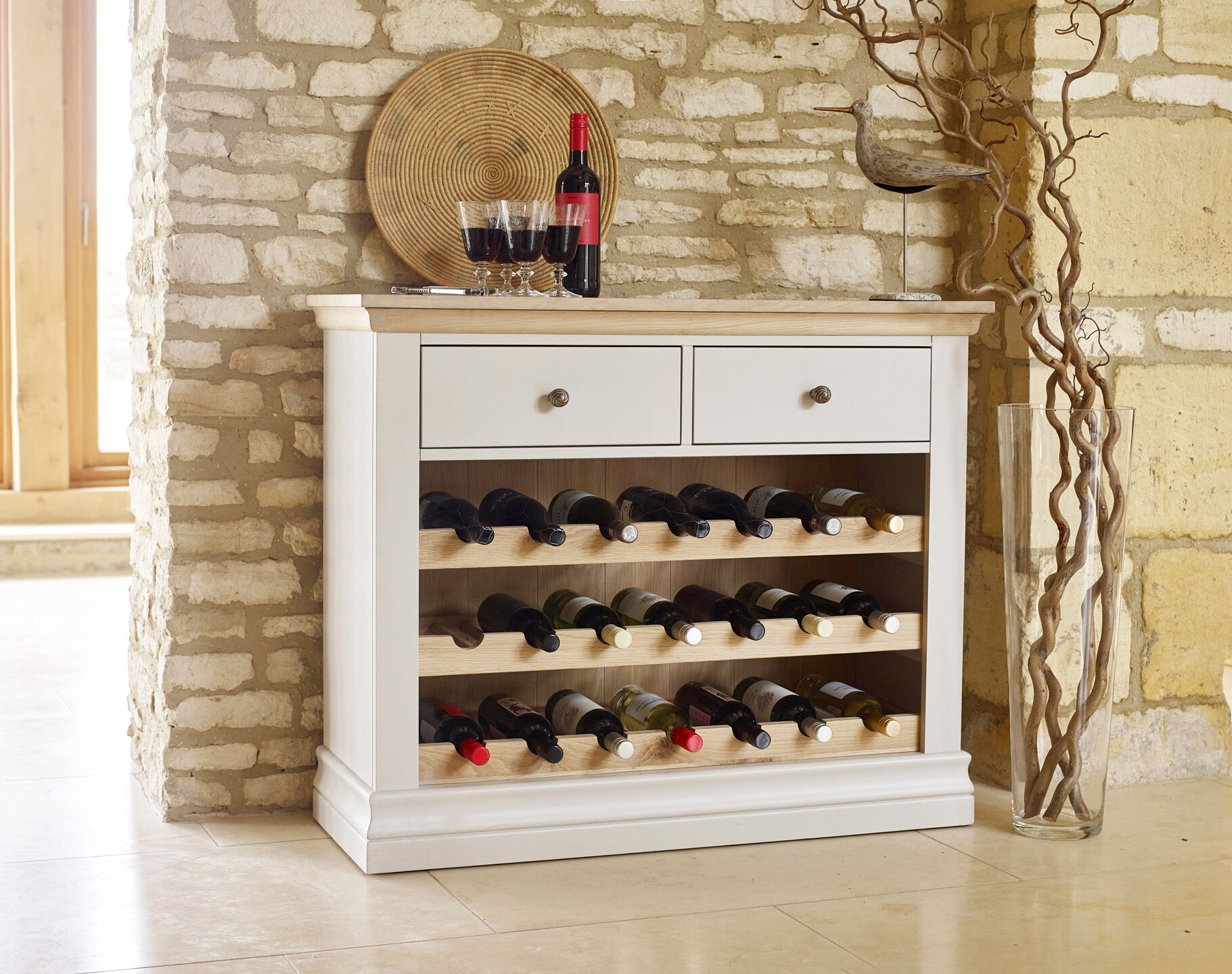 Corndell Annecy Painted dining room furniture in Cotton finish