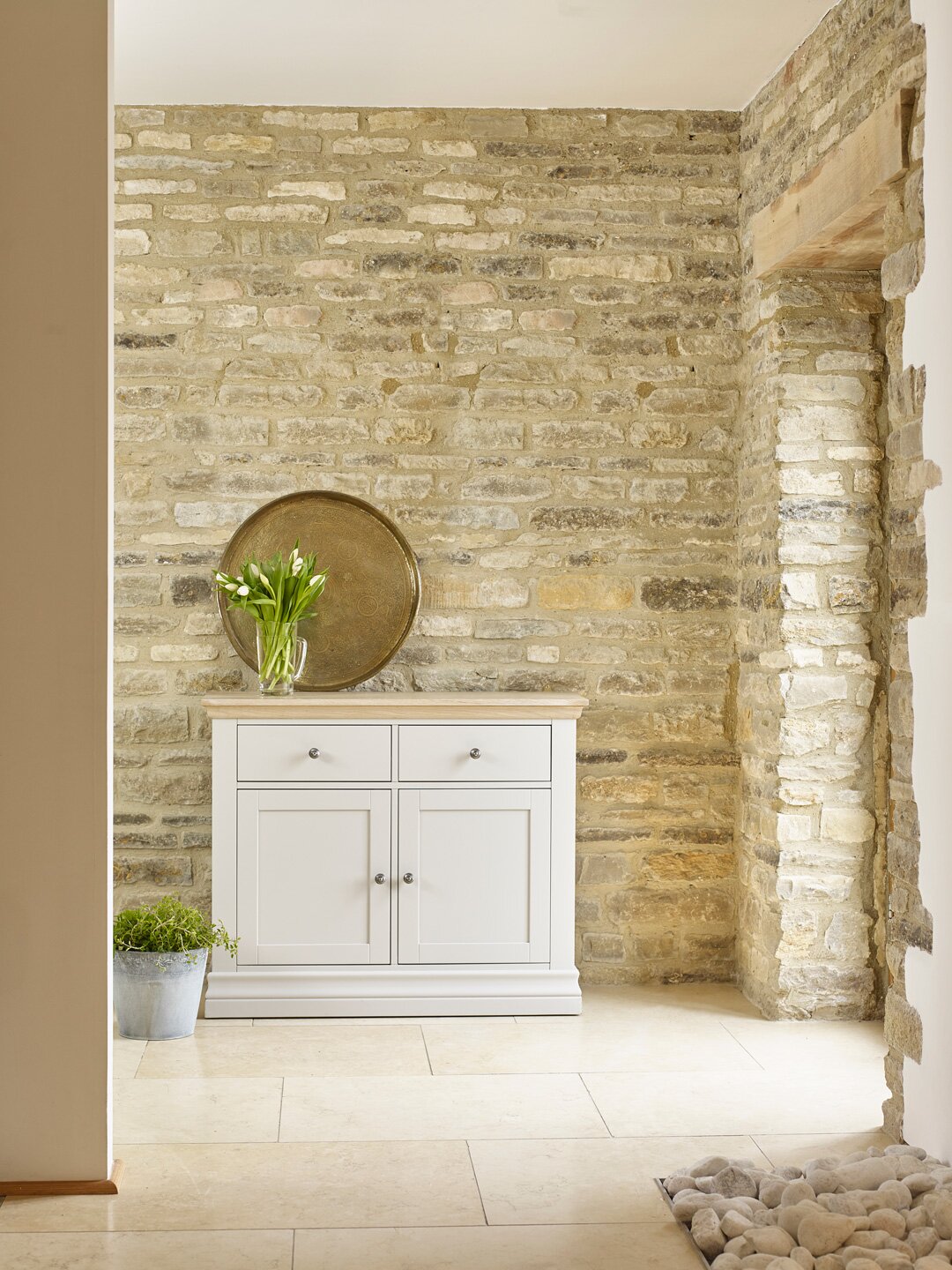 Corndell Annecy Painted dining room furniture in Cotton finish