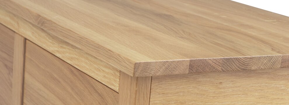 Solid oak wooden tops