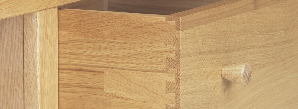 Dovetail joints for added strength